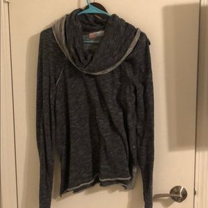 Free People Funnel Neck Sweater